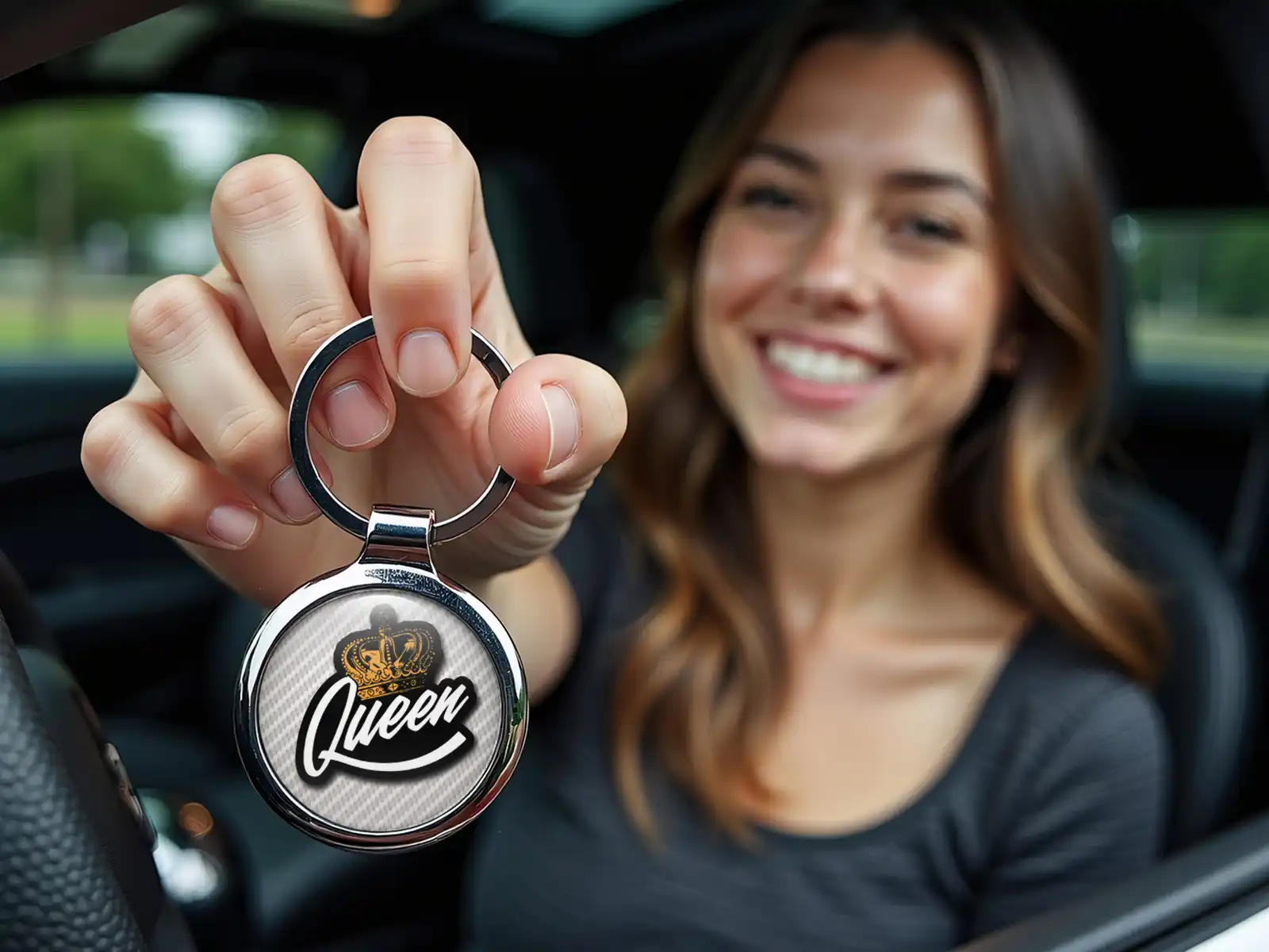 Metal Keychain Alloy Minimal Style Fit